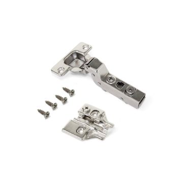 Kit inset hinge X91N and plate