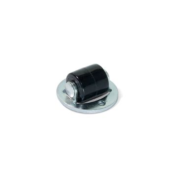 Auxiliary castor for furniture, for swivel cover, diameter 13mm