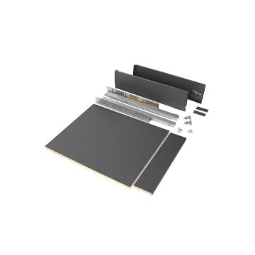 Vertex Schubladen-Kit für Küche und Badezimmer Höhe 93 mm inklusiv Spanplatten