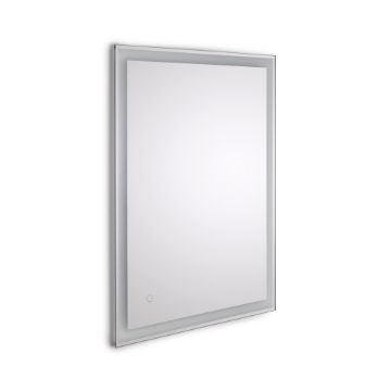 Heracles bathroom mirror with LED front and decorative lighting (AC 230V 50Hz)