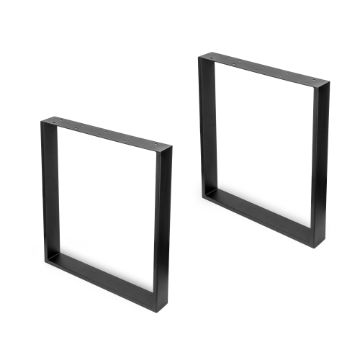 Set of rectangular Square legs for tables