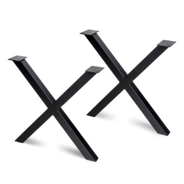 Set of Cross legs for tables