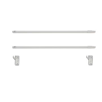 Set of gallery rails for Ultrabox kitchen and bathroom drawers