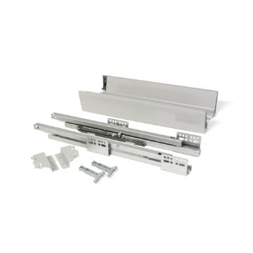 Vantage-Q drawer kit for kitchens and bathrooms, soft close