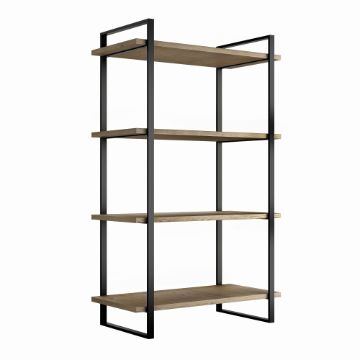 Lader Bookcases with structure and shelves
