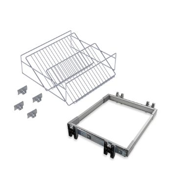 Keeper pull out shoe rack kit