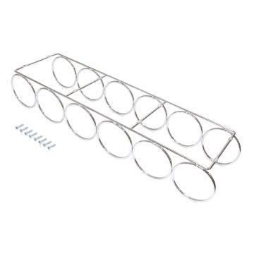 Supra bottle rack with 6 holes for furniture