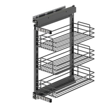 TitaneStar pull-out trolley with soft close